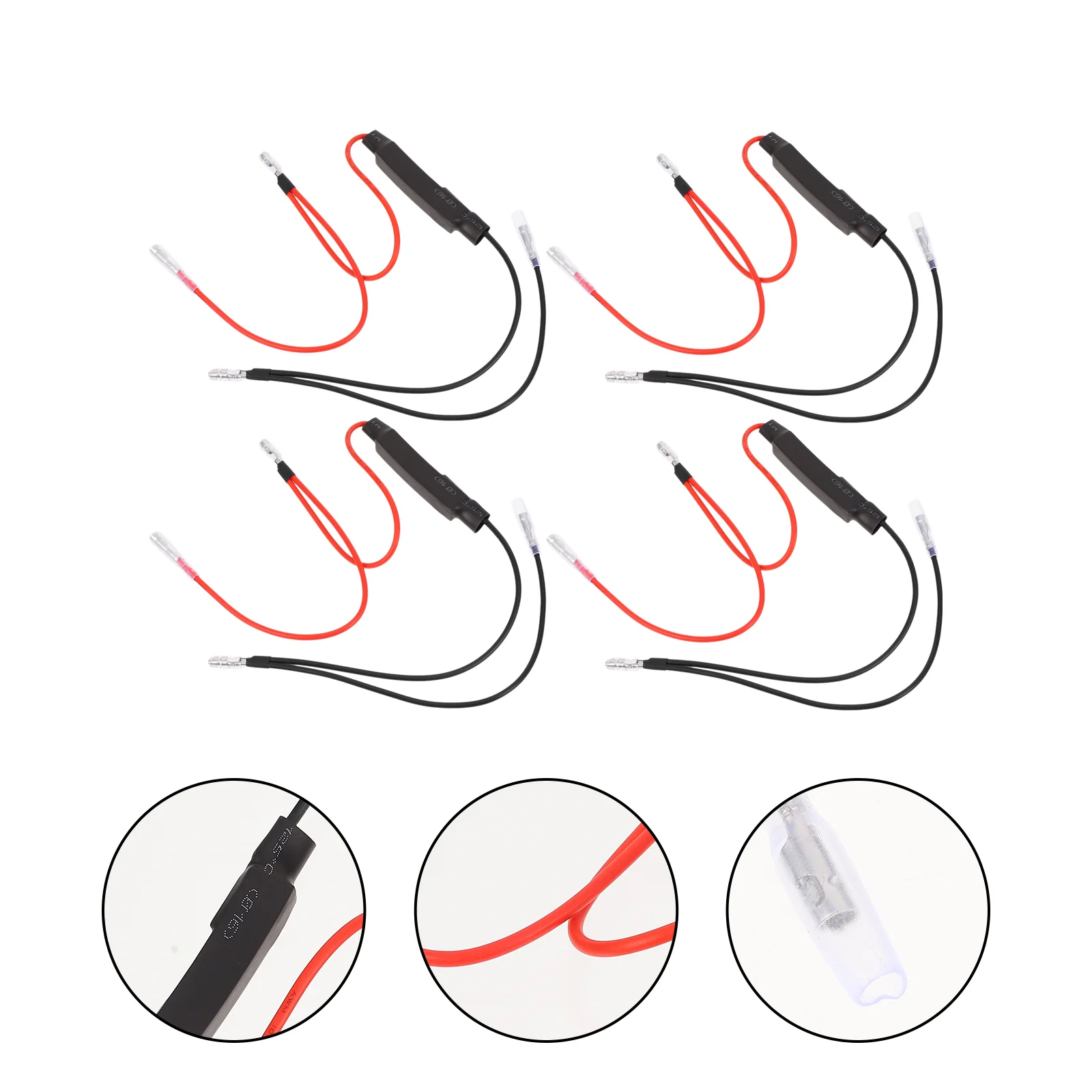 4pcs Safe Practical Durable Motorcycle LED Light Adapter Motorcycle Turn Signal Adapter
4pcs Safe Practical Durable Motorcycle LED Light Adapter Motorcycle Turn Signal Adapter