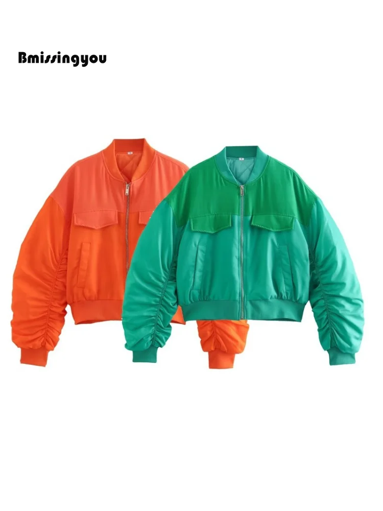 Bmissingyou Fashion Patchwork Women's Quilted Coats Vintage Flap Pocket Long Sleeve Warm Female Pilot Jackets Autumn Winter
Bmissingyou Fashion Patchwork Women's Quilted Coats Vintage Flap Pocket Long Sleeve Warm Female Pilot Jackets Autumn Winter