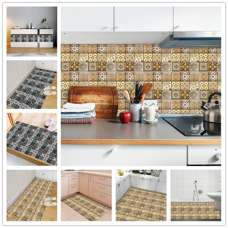 Наклейки на пол в европейском стиле для ванной и кухни, водостойкая утолщенная плитка, наклейка для современного дома, напольный декор, худо...
Наклейки на пол в европейском стиле для ванной и кухни, водостойкая утолщенная плитка, наклейка для современного дома, напольный декор, худо...