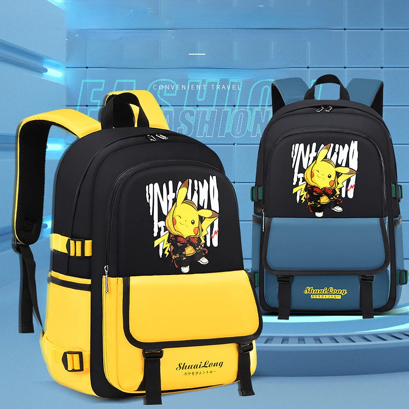Anime Pokemon Go Game Backpack School Canvas Pikachu Teenagers Schoolbag Anime Rucksack Men Women School Bag Travel Bag for Kids
Anime Pokemon Go Game Backpack School Canvas Pikachu Teenagers Schoolbag Anime Rucksack Men Women School Bag Travel Bag for Kids