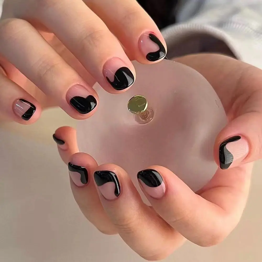 24pcs/Box Detachable Short Round/Square Head False Nails Wearable French Fake Nails Full Cover Nail Tips Press On Nails
24pcs/Box Detachable Short Round/Square Head False Nails Wearable French Fake Nails Full Cover Nail Tips Press On Nails