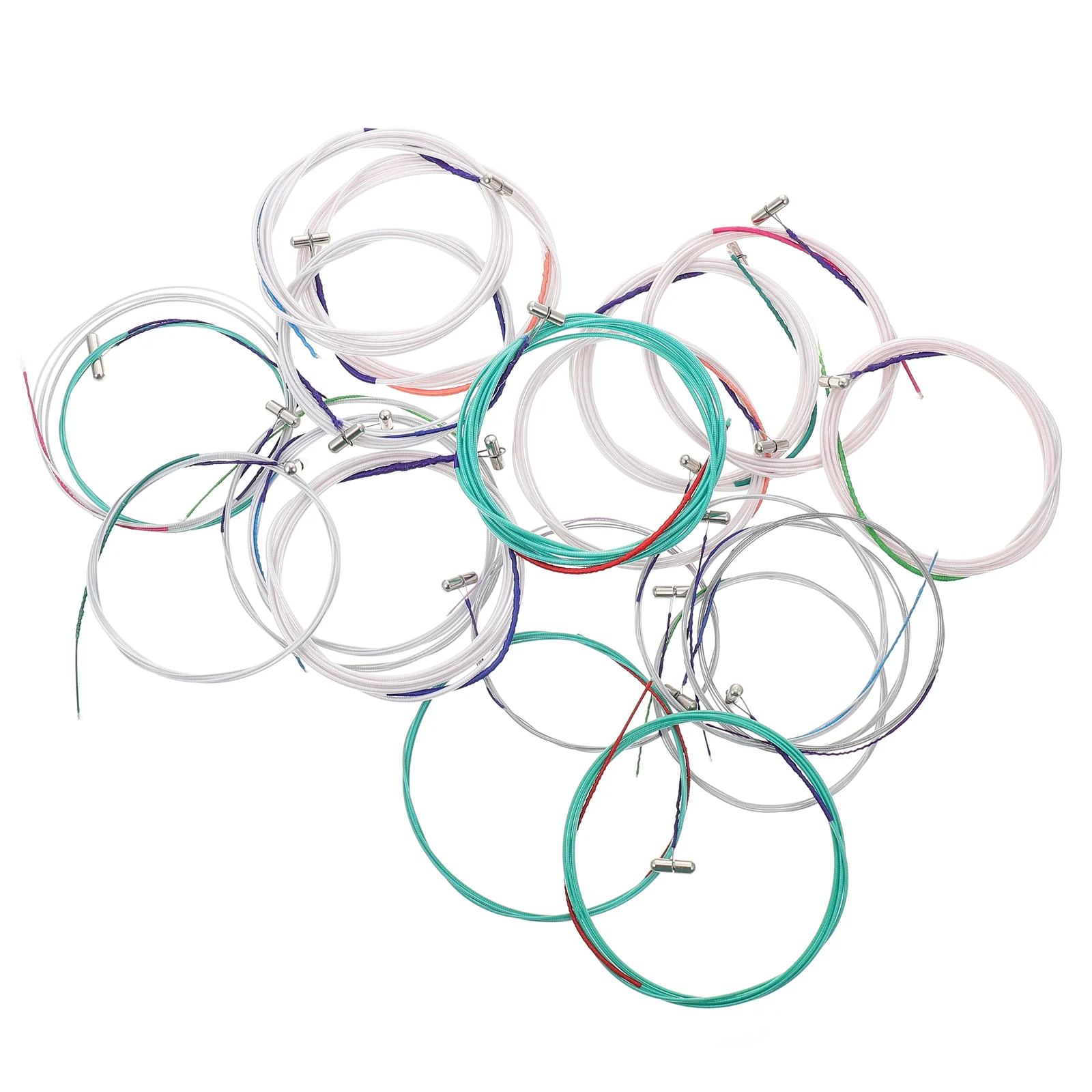 21pcs Durable Steel Guzheng Strings Lyre Replacement Accessories Guzheng Supplies (Assorted Color)
21pcs Durable Steel Guzheng Strings Lyre Replacement Accessories Guzheng Supplies (Assorted Color)