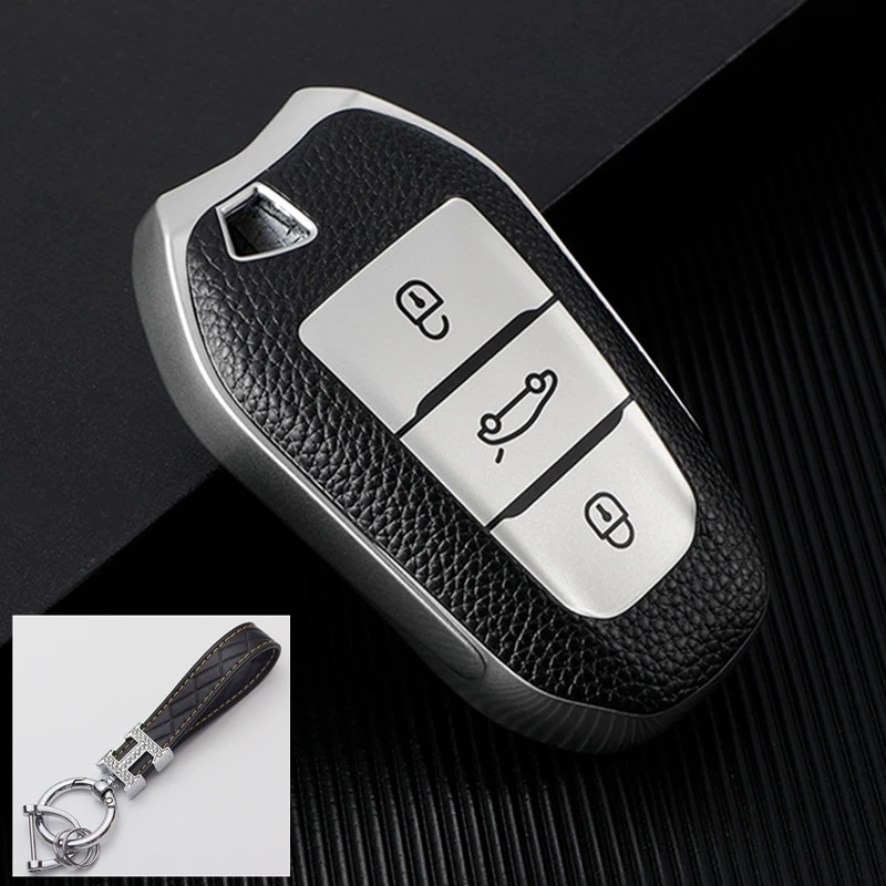 Leather TPU Car Remote Key Case Cover For Peugeot 208 308 408 508 2008 3008 4008 5008 Citroen C1 C4 C6 C3-XR Picasso DS3 DS4
Leather TPU Car Remote Key Case Cover For Peugeot 208 308 408 508 2008 3008 4008 5008 Citroen C1 C4 C6 C3-XR Picasso DS3 DS4