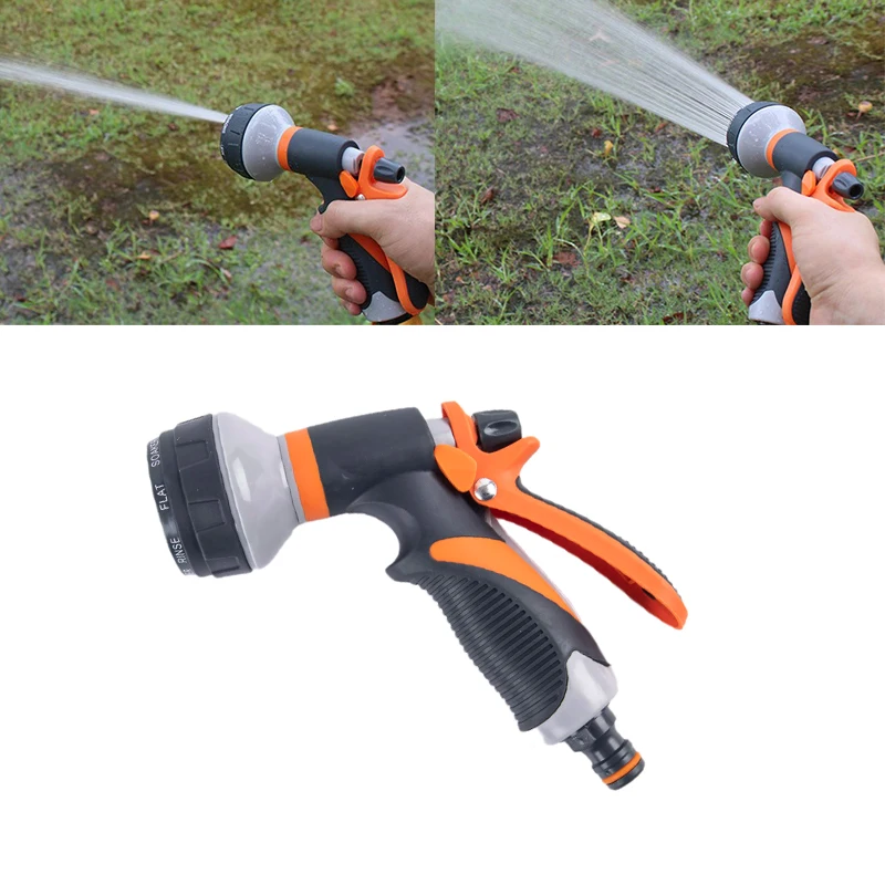 Spray Lawn Watering Multi-Function Car Wash High Pressure Durable Hand-Held Tools Hose Sprinkle Nozzle Garden Car Wash Water
Spray Lawn Watering Multi-Function Car Wash High Pressure Durable Hand-Held Tools Hose Sprinkle Nozzle Garden Car Wash Water
