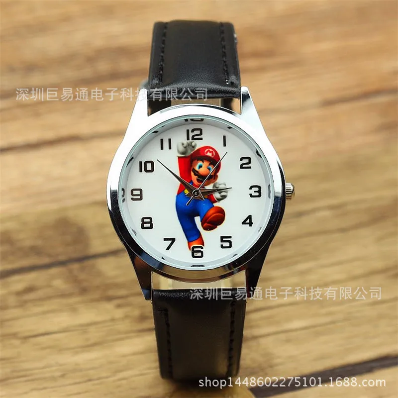 Super Mario Children's Watch Casual Style Quartz Movement Leather Watch Strap White and Color Dial Fashion Trend Gift
Super Mario Children's Watch Casual Style Quartz Movement Leather Watch Strap White and Color Dial Fashion Trend Gift
