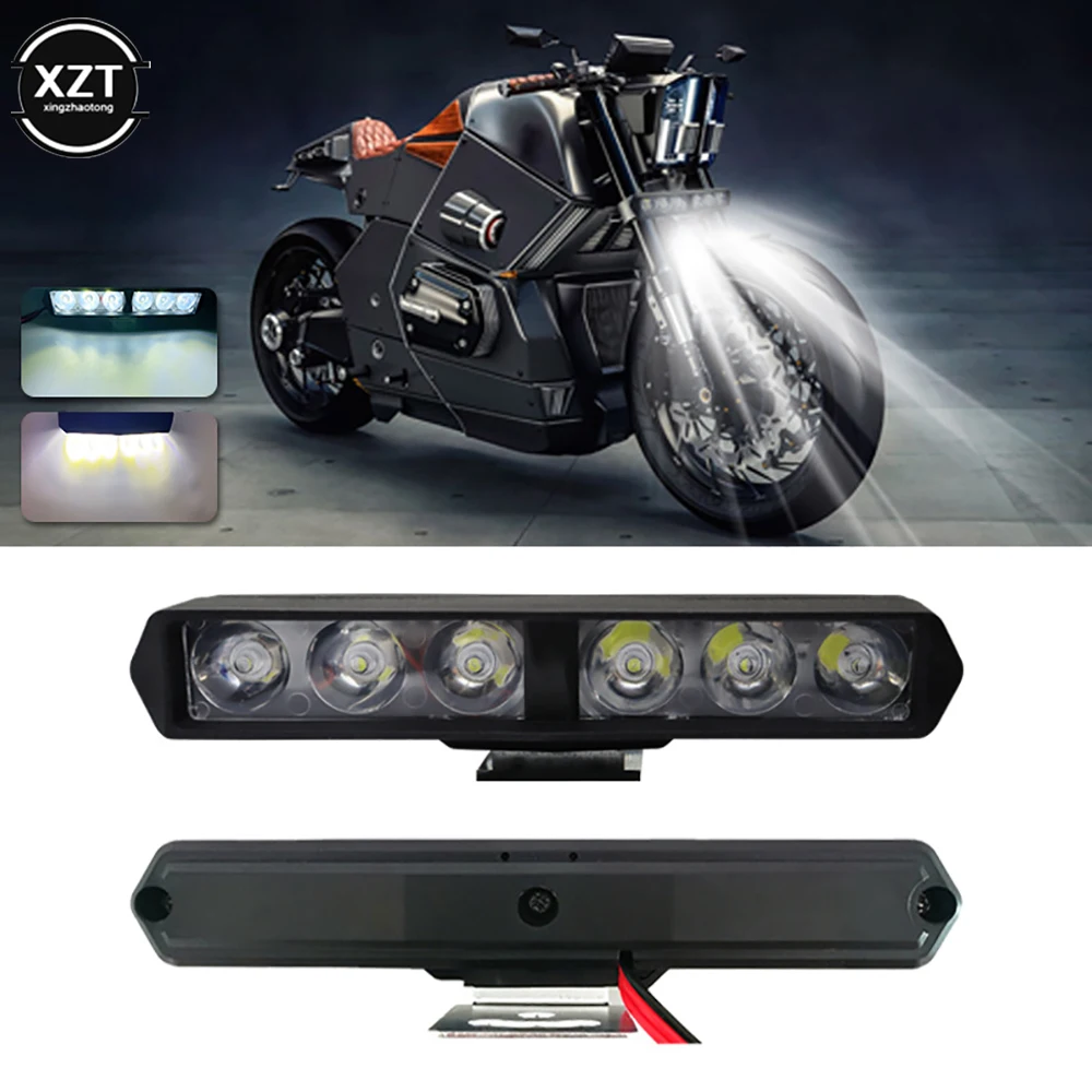 DRL Flash 6LED Motorcycle Headlight SpotLights Auxiliary High Brightness Lamp Electric Vehicle Scooters Autocycle Modified Bulbs
DRL Flash 6LED Motorcycle Headlight SpotLights Auxiliary High Brightness Lamp Electric Vehicle Scooters Autocycle Modified Bulbs