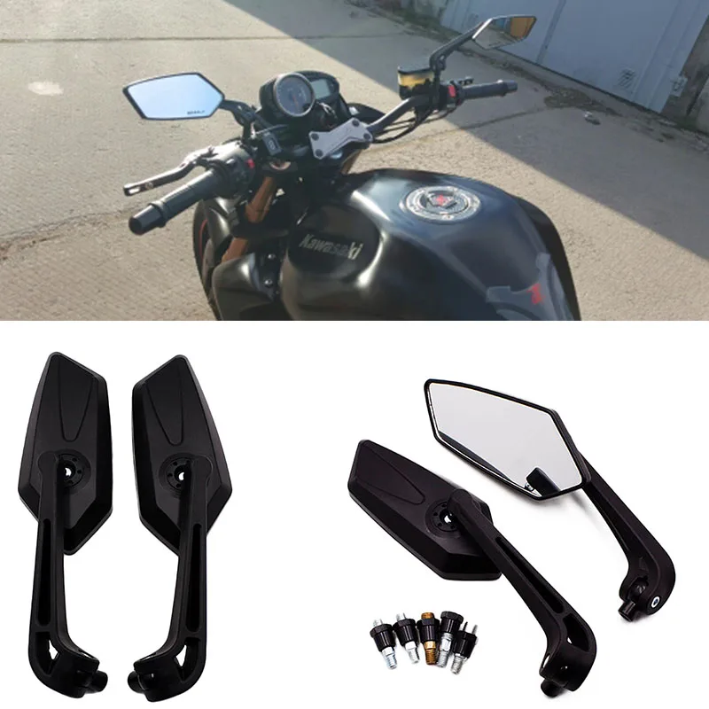 Universal Motorcycle Mirrors 8mm 10mm Clear BIKE SIDE MIRROR Motorcycle Handlebar End Mirror For Cafe Racer Side Mirrors
Universal Motorcycle Mirrors 8mm 10mm Clear BIKE SIDE MIRROR Motorcycle Handlebar End Mirror For Cafe Racer Side Mirrors