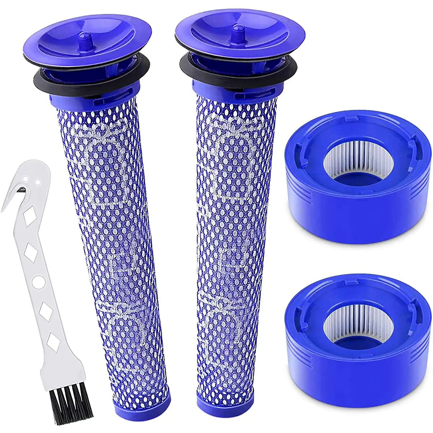 2 Pack Vacuum Filter Replacement Kit for Dyson V7, V8 Animal and Absolute Cordless Vacuum, Replaces Part 965661-01
2 Pack Vacuum Filter Replacement Kit for Dyson V7, V8 Animal and Absolute Cordless Vacuum, Replaces Part 965661-01