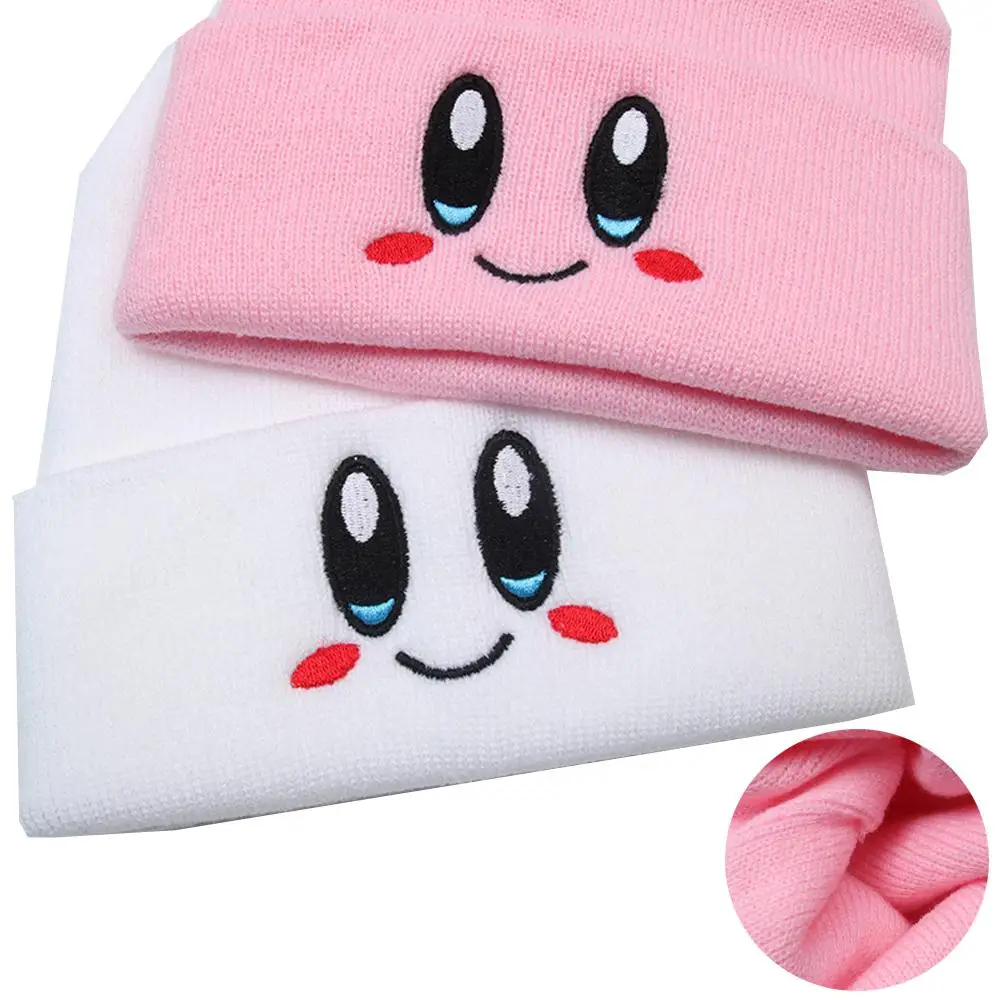 Autumn Winter Cute Kirby College Wind Knitted Hat Anime Kawaii Pink Tender Star Kirby Embroidery Wild Hat Kids Christmas Gift
Autumn Winter Cute Kirby College Wind Knitted Hat Anime Kawaii Pink Tender Star Kirby Embroidery Wild Hat Kids Christmas Gift