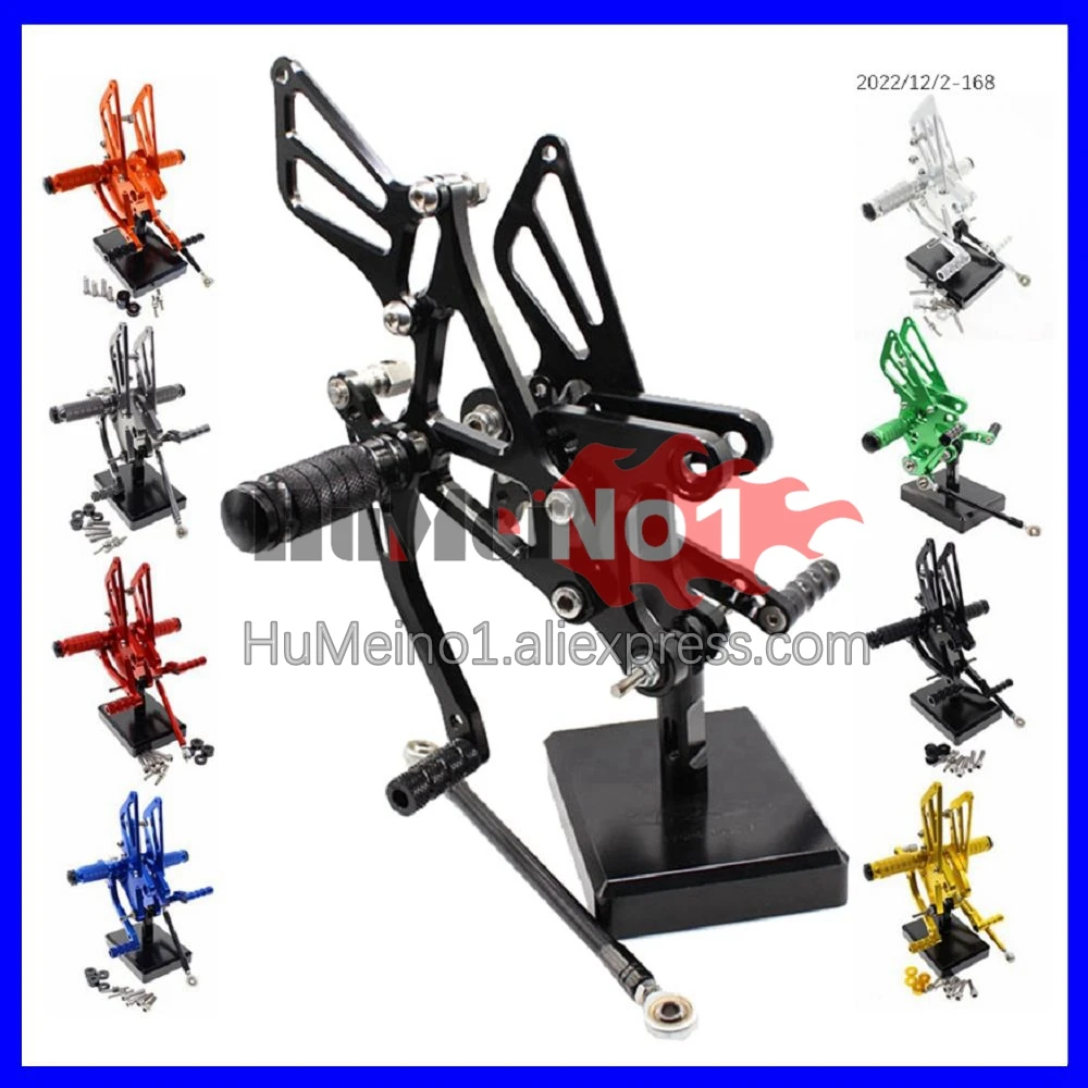 CNC Foot Rest Pegs Footpeg Rear Set For Daytona 600 Daytona600 Daytona 650 02 03 04 05 2002 2003 2004 2005 Footrest Rearset Kit
CNC Foot Rest Pegs Footpeg Rear Set For Daytona 600 Daytona600 Daytona 650 02 03 04 05 2002 2003 2004 2005 Footrest Rearset Kit