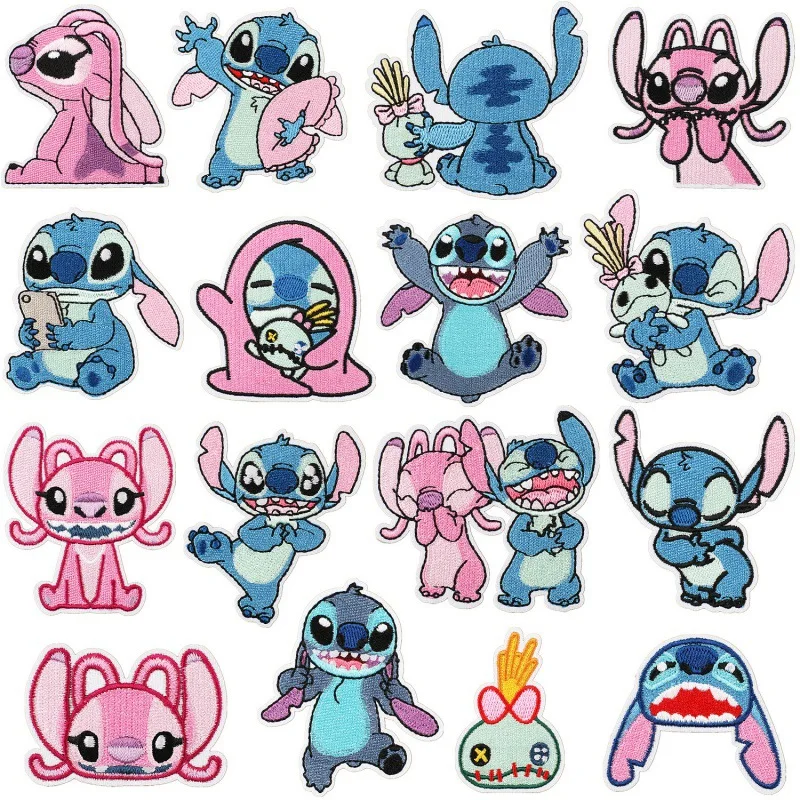 Disney Cartoon Stitch Embroidery Stickers Toy Children's Anime Peripheral Angie Embroidery Clothing Diy Cloth Sticker Toys Gift
Disney Cartoon Stitch Embroidery Stickers Toy Children's Anime Peripheral Angie Embroidery Clothing Diy Cloth Sticker Toys Gift