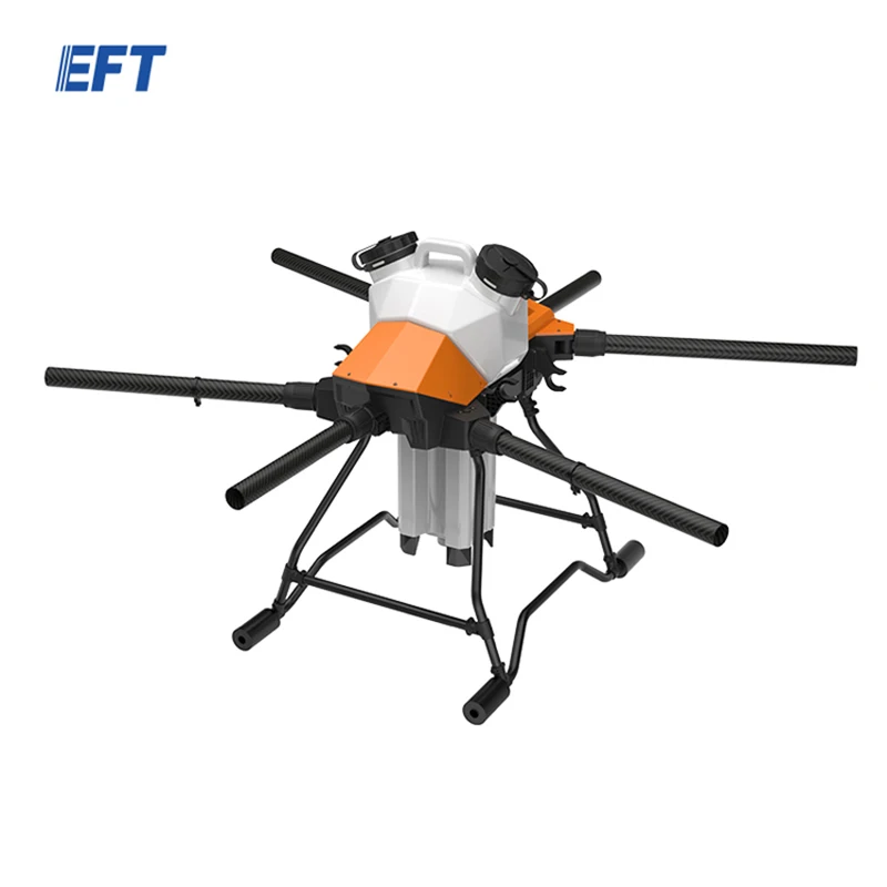 EFT GX серия G616 шестиосевой 16 л 16 кг сельскохозяйственный распылитель Дрон Гибкий штатив с Hobbywing X8 комплект Электросистемы
EFT GX серия G616 шестиосевой 16 л 16 кг сельскохозяйственный распылитель Дрон Гибкий штатив с Hobbywing X8 комплект Электросистемы