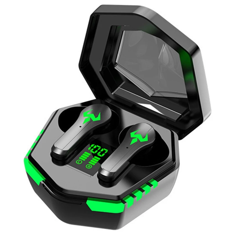 TWS Wireless Gamer Headphones Bluetooth 5.2 Electronic Sports Game Earphones With Mic 8D Stereo Earbuds For iPhone Android Phone
TWS Wireless Gamer Headphones Bluetooth 5.2 Electronic Sports Game Earphones With Mic 8D Stereo Earbuds For iPhone Android Phone