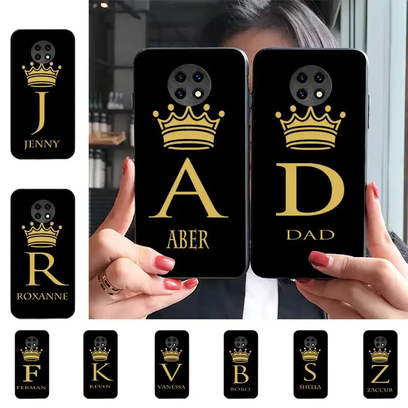Initial Letter A Z Crown Phone Case For Redmi 9 5 S2 K30pro Silicone Fundas for Redmi 8 7 7A note 5 5A 
Initial Letter A Z Crown Phone Case For Redmi 9 5 S2 K30pro Silicone Fundas for Redmi 8 7 7A note 5 5A