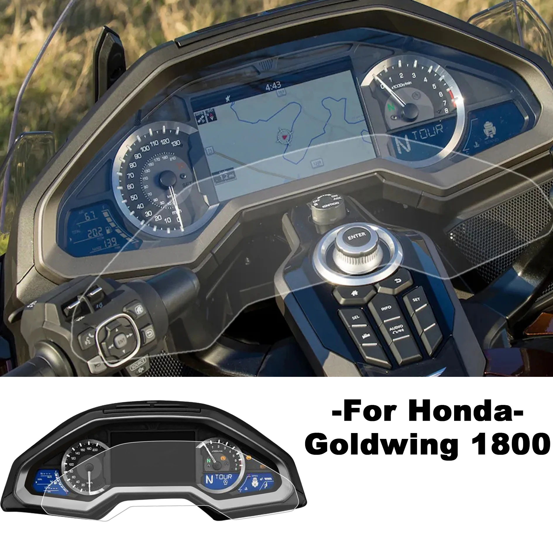 Для Honda GL1800 царапина на мотоцикле Sticker 2018-UP защитная пленка спидометра GL-1800 Screen Anti Blue светильник Cluster Goldwing
Для Honda GL1800 царапина на мотоцикле Sticker 2018-UP защитная пленка спидометра GL-1800 Screen Anti Blue светильник Cluster Goldwing
