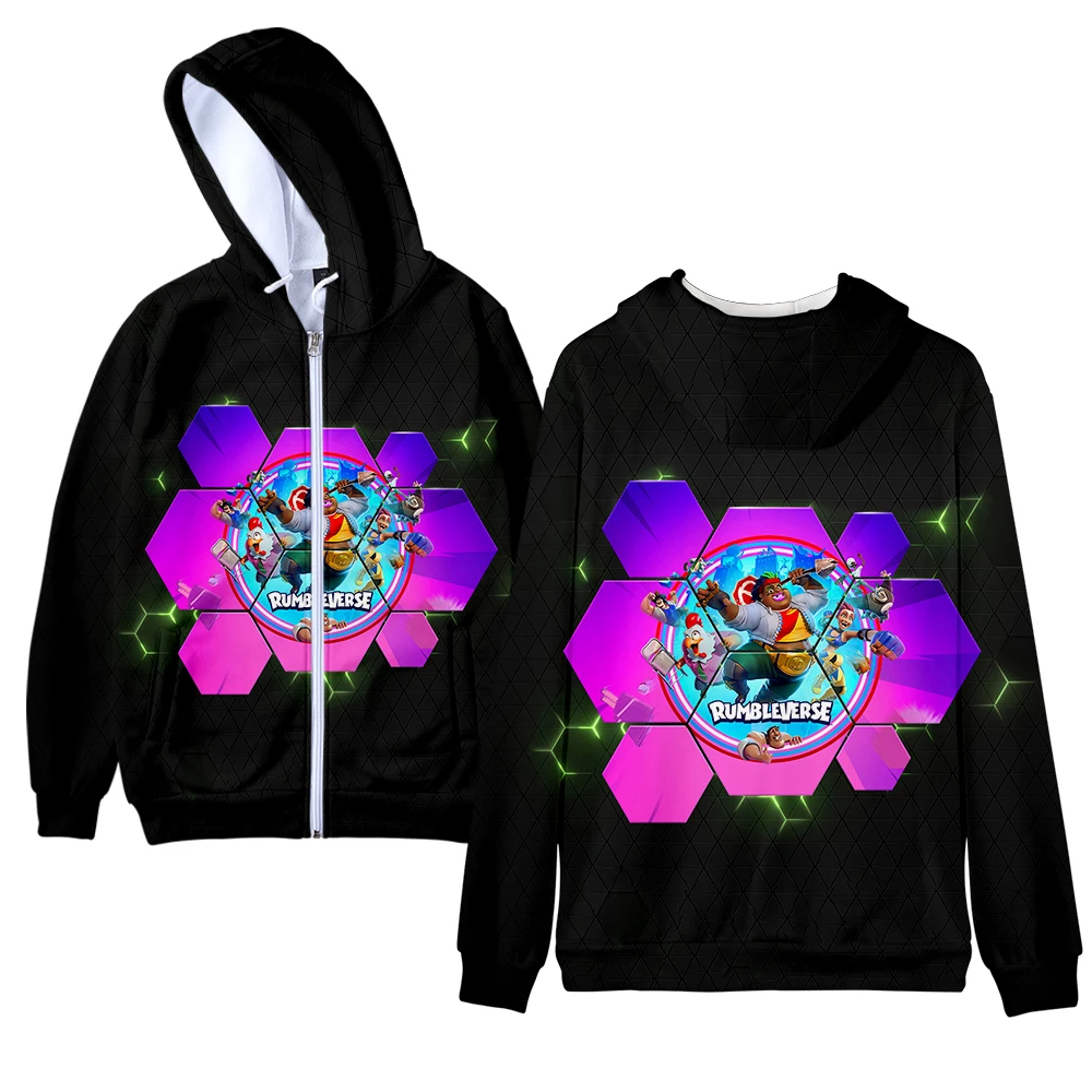 New Black Jacket 3D Rumbleverse Zipper Hoodies Sweatshirts Women Men Unisex Tops Autumn Kids Hooded Fashion Boys Girls Coats
New Black Jacket 3D Rumbleverse Zipper Hoodies Sweatshirts Women Men Unisex Tops Autumn Kids Hooded Fashion Boys Girls Coats