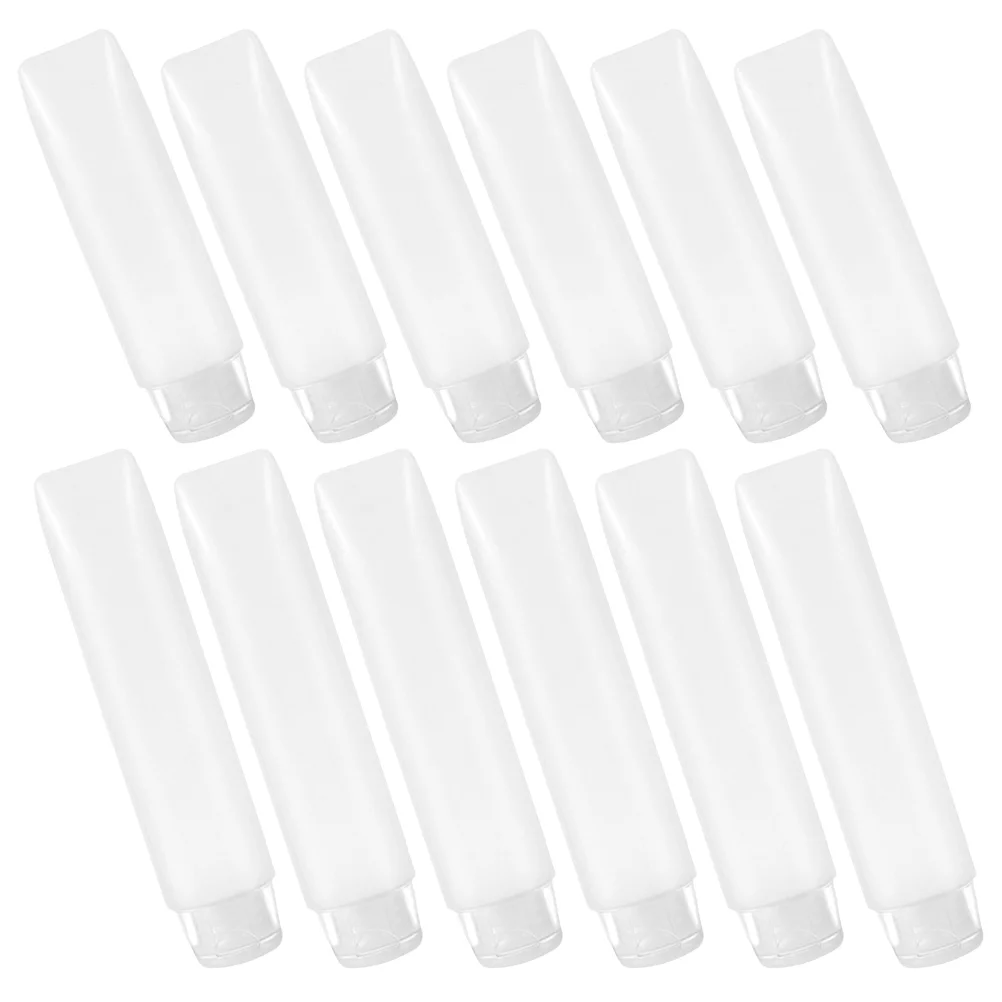 12 Pcs Soft Bottle Empty Travel Tubes Leak Proof Bottles Multipurpose Small Lotion Supplies Silicone
12 Pcs Soft Bottle Empty Travel Tubes Leak Proof Bottles Multipurpose Small Lotion Supplies Silicone