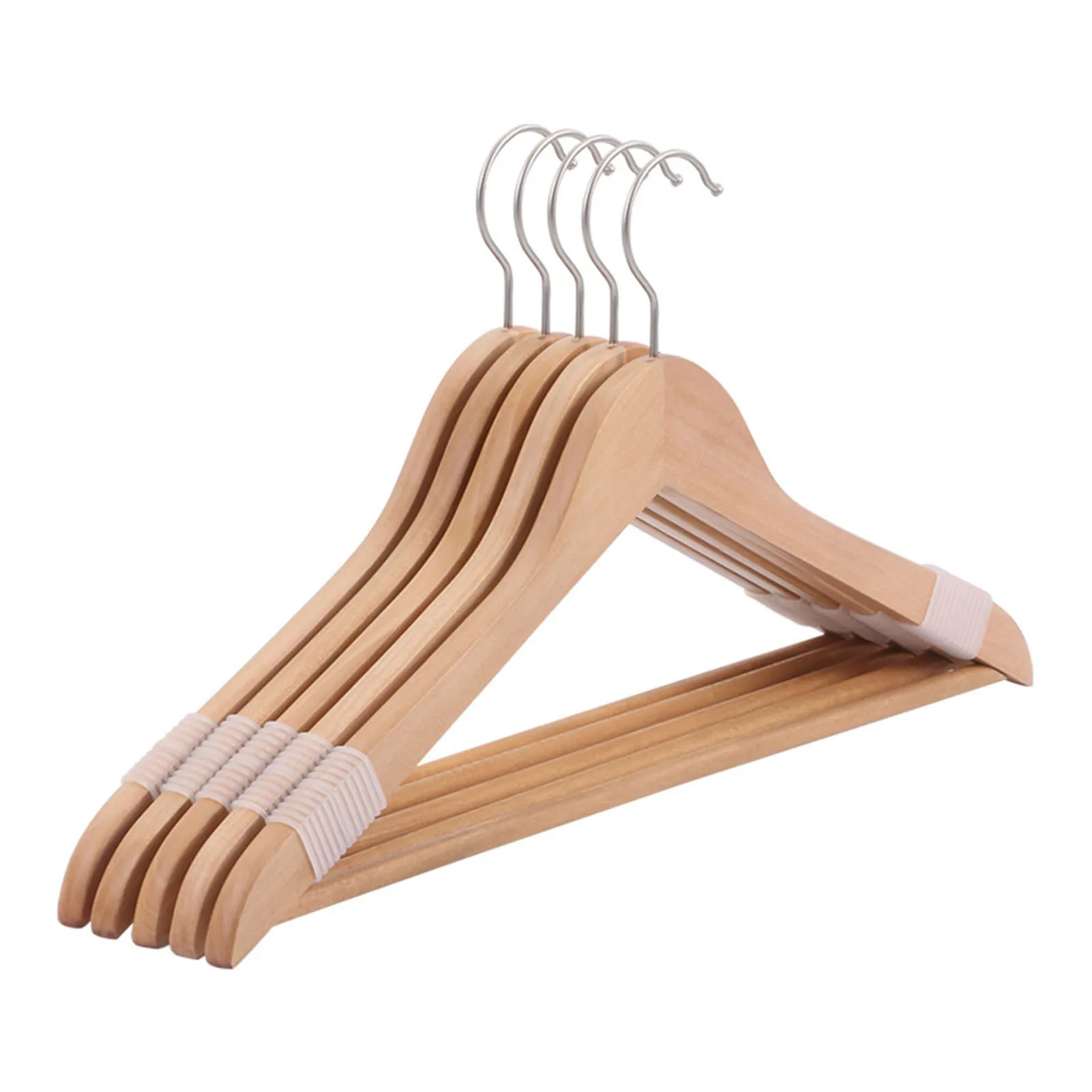 5pcs Home Solid Coat Hangers Non Slip Clothes Hangers for Tank Tops Dresses Bras
5pcs Home Solid Coat Hangers Non Slip Clothes Hangers for Tank Tops Dresses Bras