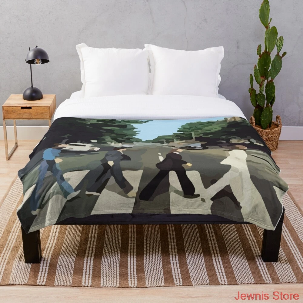 Abbey Road Album Cover Blanket Snowflake Wool Blanket Coral Fleece Bedspread Blankets Portable Blanket 
Abbey Road Album Cover Blanket Snowflake Wool Blanket Coral Fleece Bedspread Blankets Portable Blanket