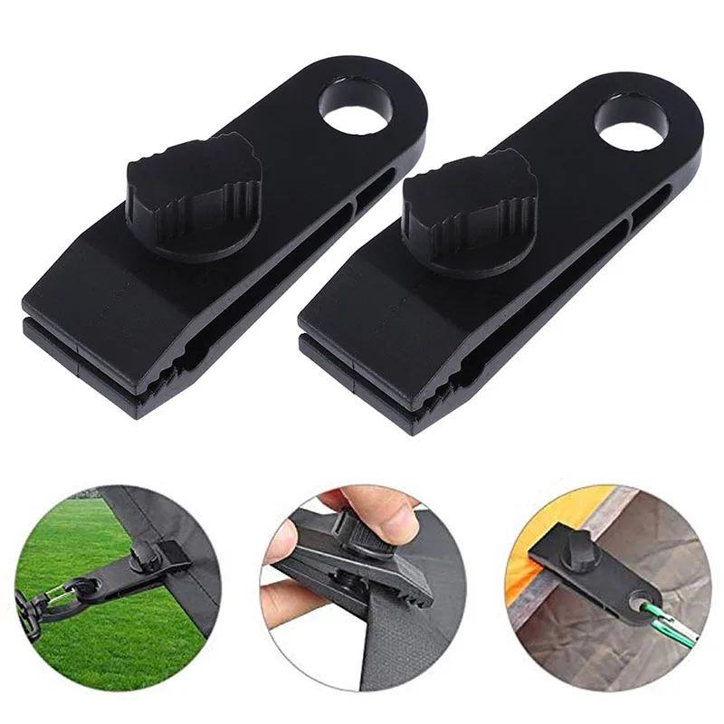 10 Pcs Clips Heavy Duty High Quality Durable Premium Lock Grip Canopy Clamp For Awnings Camping Tarps Caravan
10 Pcs Clips Heavy Duty High Quality Durable Premium Lock Grip Canopy Clamp For Awnings Camping Tarps Caravan