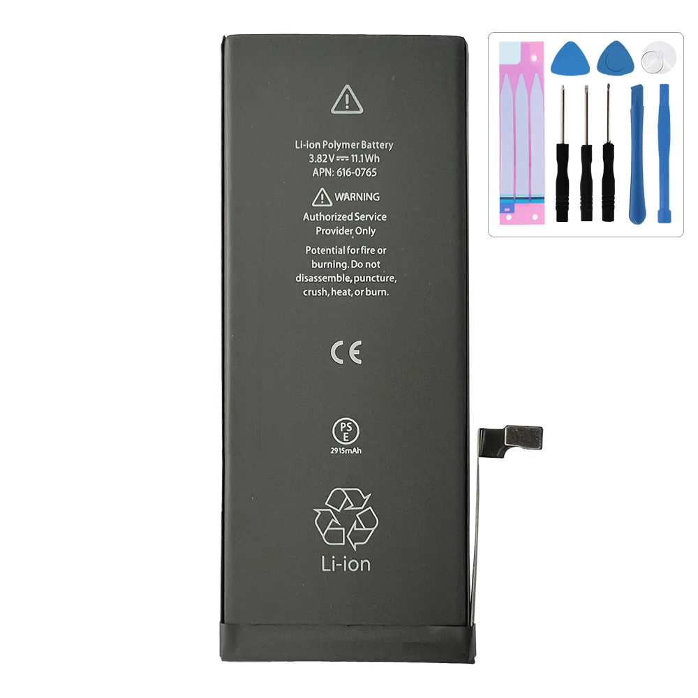 OHD Battery For iPhone 6 Plus 6P 100% Original High Quality Replacement Battery 2915mAh + Free Tools
OHD Battery For iPhone 6 Plus 6P 100% Original High Quality Replacement Battery 2915mAh + Free Tools