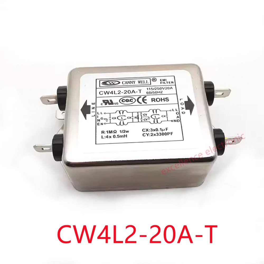 Однофазный светофильтр CW4L2 для лазерной машины CANNY
Однофазный светофильтр CW4L2 для лазерной машины CANNY