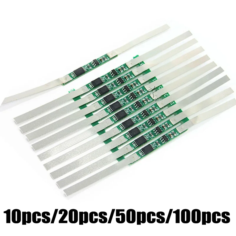 10/20/50/100pcs 3A BMS Protection Board For 1S 3.7V Li-Ion Lithium Battery Protection Board Over Discharge Protection Car Acces
10/20/50/100pcs 3A BMS Protection Board For 1S 3.7V Li-Ion Lithium Battery Protection Board Over Discharge Protection Car Acces