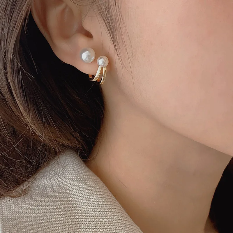 New Arrival Elegant Pearl Jewelry 925 Silver Needle Female Stud Earrings Anti Allergy For Women Best Gifts Wholesale
New Arrival Elegant Pearl Jewelry 925 Silver Needle Female Stud Earrings Anti Allergy For Women Best Gifts Wholesale