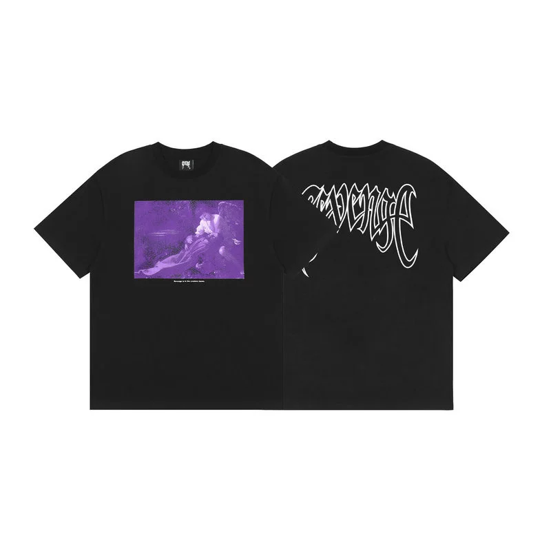 T Revenge Shirt 100% Cotton Men O-neck T-shirt Summer Male Women's Tshirt Short Sleeve High Quality Tops Original Brand Unisex
T Revenge Shirt 100% Cotton Men O-neck T-shirt Summer Male Women's Tshirt Short Sleeve High Quality Tops Original Brand Unisex