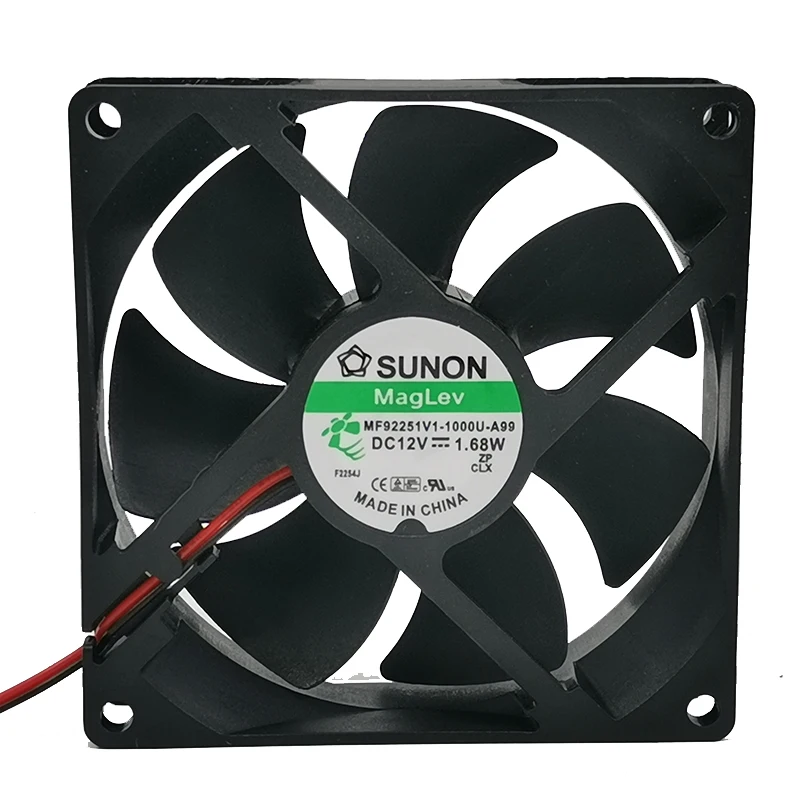 Новый бесшумный охлаждающий вентилятор Sunon MF92251V1-1000U-A99 9025 9 см 12 В 1 68 Вт