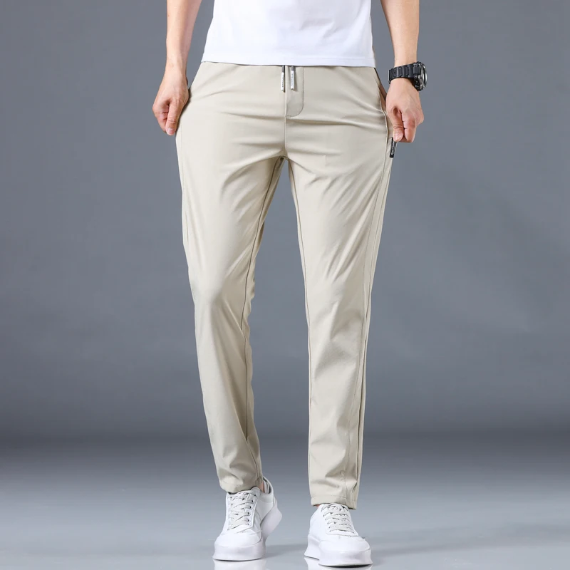Brand New Spring Summer Men's Casual Pants Slim Pant Straight Thin Running Trousers Male Fashion Sport Stretch Jogging 28-38
Brand New Spring Summer Men's Casual Pants Slim Pant Straight Thin Running Trousers Male Fashion Sport Stretch Jogging 28-38