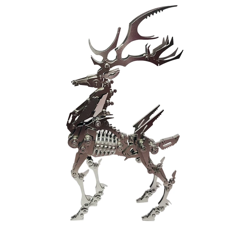 DIY Assembled Mental Model Kit 3D Stainless Steel Assembled Detachable Model Puzzle As Home Ornaments - Big Dream Elk
DIY Assembled Mental Model Kit 3D Stainless Steel Assembled Detachable Model Puzzle As Home Ornaments - Big Dream Elk