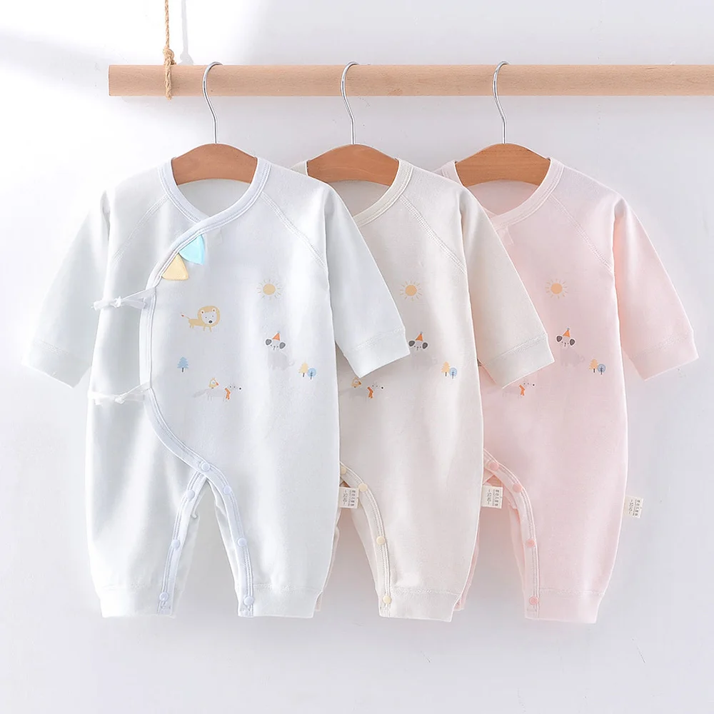 Baby Girl Long Sleeve Jumpsuit Cotton Spring Autumn Newborn Clothes 0-6 Months Boys Rompers
Baby Girl Long Sleeve Jumpsuit Cotton Spring Autumn Newborn Clothes 0-6 Months Boys Rompers