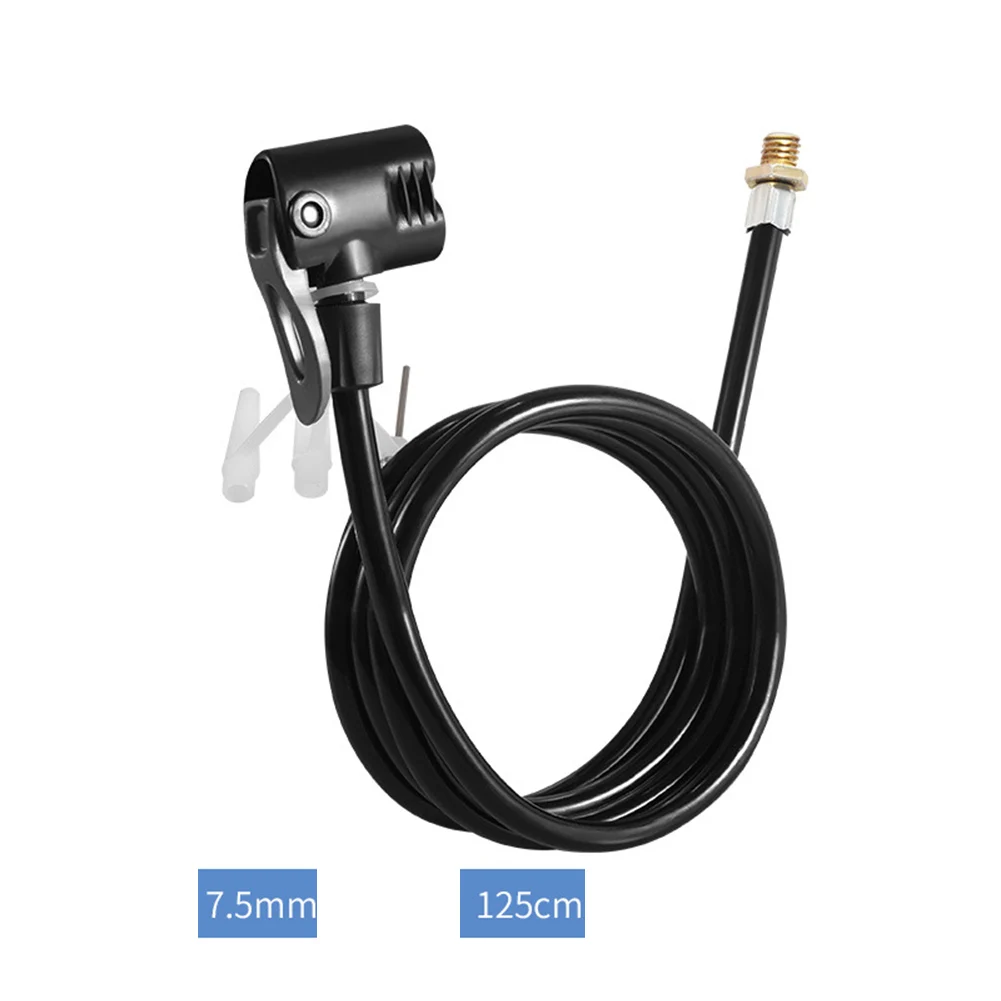 Flexible TPU Bicycle Pump Hose Long Length Universal Compatibility Resistant To Extreme Temperatures 125cm Bike Accessories
Flexible TPU Bicycle Pump Hose Long Length Universal Compatibility Resistant To Extreme Temperatures 125cm Bike Accessories
