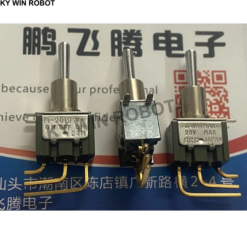 1PCS/LOTS Japan NKK M-2019V curved foot 3 feet knob switch 3 gear side reset side toggle rocker rocker 0.4VA
1PCS/LOTS Japan NKK M-2019V curved foot 3 feet knob switch 3 gear side reset side toggle rocker rocker 0.4VA