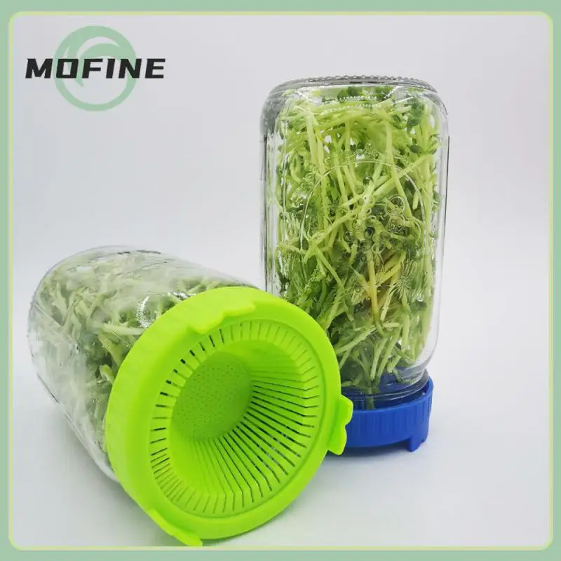 

Garden Supplies Split Cover Plant Seed Crop Seed Germination Cover 9.2x9.2x2.5cm Mesh Sprouting Lid Gardening Tools Food Grade