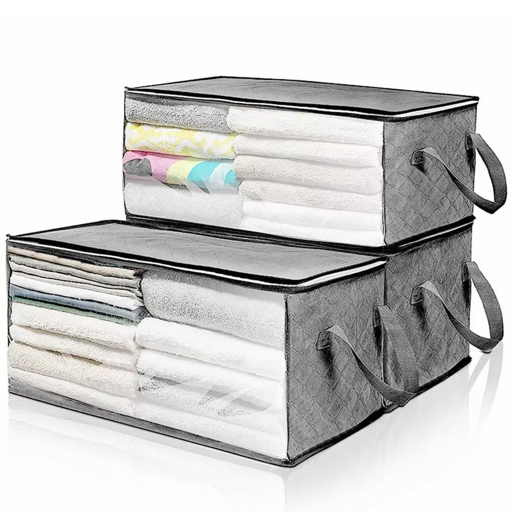 NEW2023 Home Quilt Clothes Storage Boxs Large Capacity Foldable Non-woven Wardrobe Organizer Box Portable Move House Tidy Packin
NEW2023 Home Quilt Clothes Storage Boxs Large Capacity Foldable Non-woven Wardrobe Organizer Box Portable Move House Tidy Packin