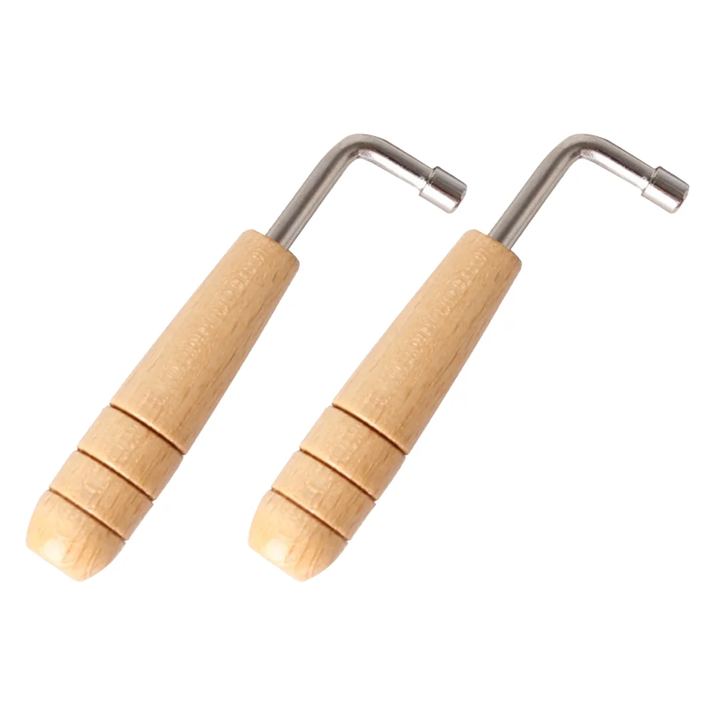 2Pcs Tone Tuning Wrench Wooden Handle Instrument Wrench Lyre Harp Tuning Tool
2Pcs Tone Tuning Wrench Wooden Handle Instrument Wrench Lyre Harp Tuning Tool