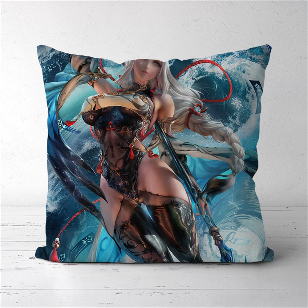 Genshin Impact Shenhe Anime Two Sided Pillow Cushion Case Cover 291 
Genshin Impact Shenhe Anime Two Sided Pillow Cushion Case Cover 291
