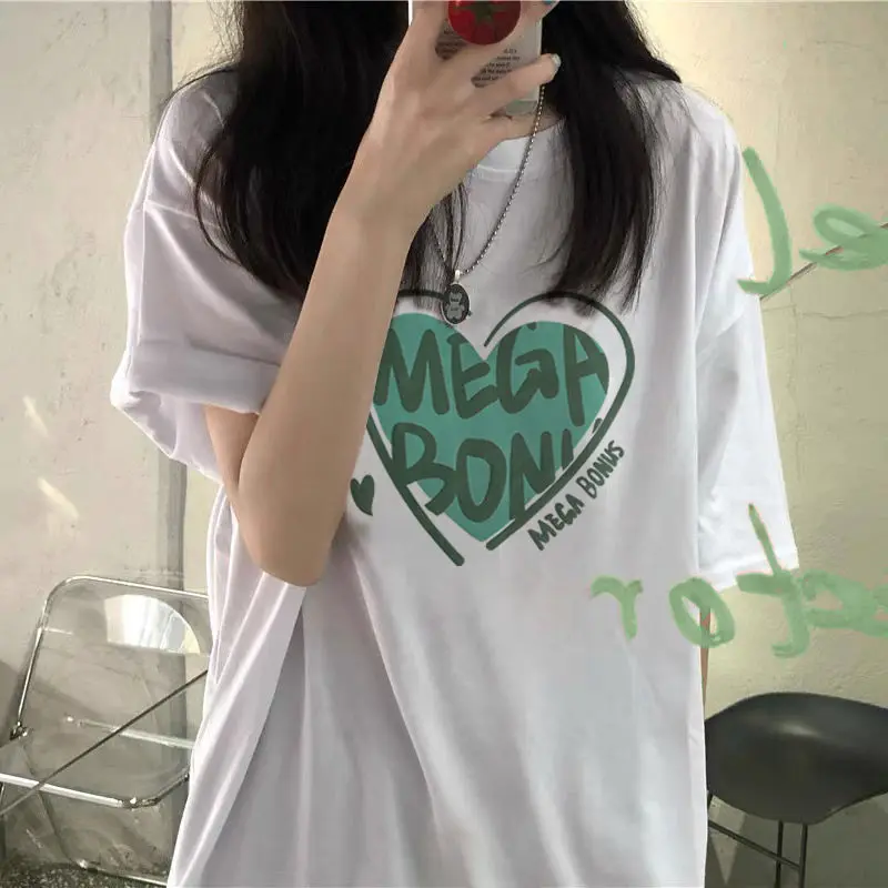 100% Cotton T Shirt Women Summer Korean Fashion Harajuku Loose Short Sleeved Tshirt Femme Spring 2022 Womens Fashion Clothing
100% Cotton T Shirt Women Summer Korean Fashion Harajuku Loose Short Sleeved Tshirt Femme Spring 2022 Womens Fashion Clothing