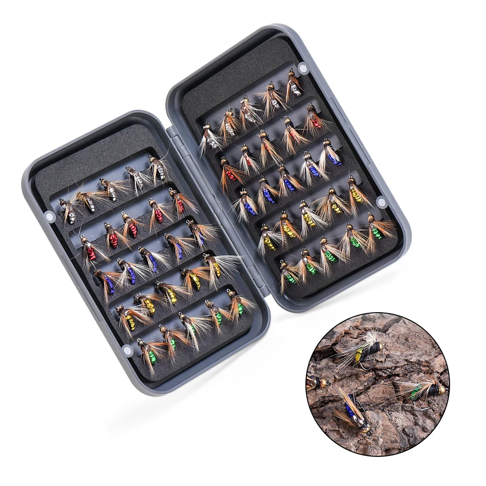 50pc/set Simulation Fly Bee Fishing Lures Fly Fish Hook Insect Fly Fishing Lure Bait Bionic Baits Carp Fishing Accessories Pesca
50pc/set Simulation Fly Bee Fishing Lures Fly Fish Hook Insect Fly Fishing Lure Bait Bionic Baits Carp Fishing Accessories Pesca