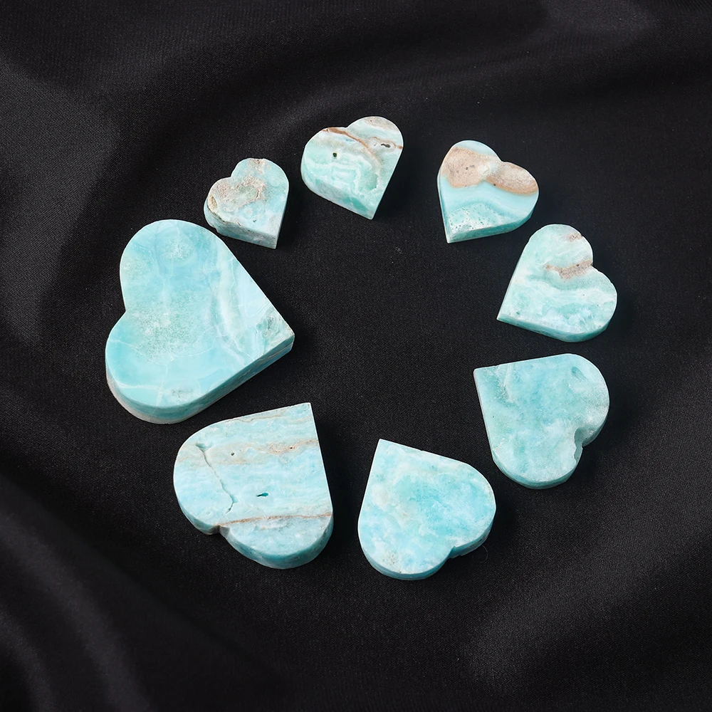 Natural Hemimorphite Heart Shape Stone Carving Pendulum Crystal Mineral Specimen Reiki Healing Blue Gemstone Ornament Home Decor
Natural Hemimorphite Heart Shape Stone Carving Pendulum Crystal Mineral Specimen Reiki Healing Blue Gemstone Ornament Home Decor