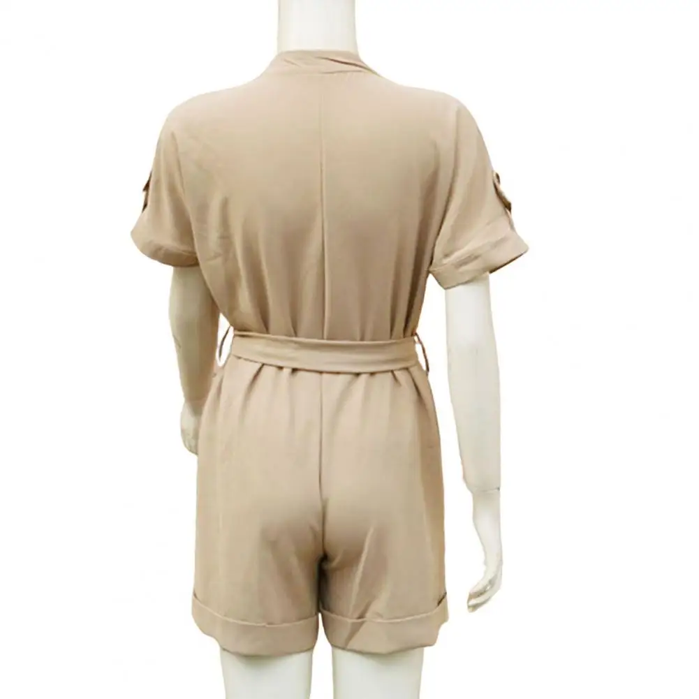 Khaki Fashionable Single-breasted Short Romper Streetwear Casual Romper Lightweight for School
Khaki Fashionable Single-breasted Short Romper Streetwear Casual Romper Lightweight for School