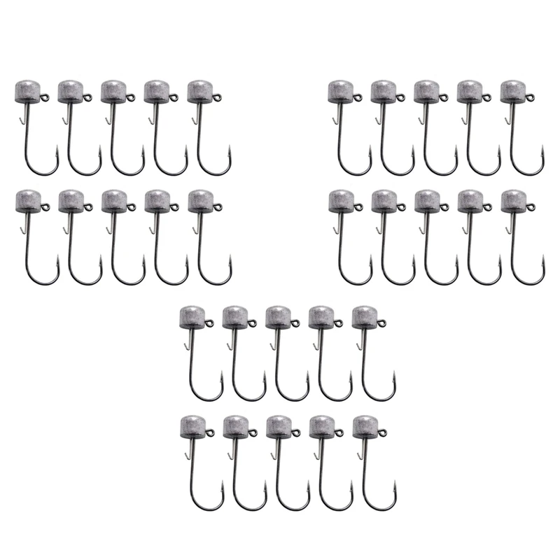 30Pcs Ned Rig Jig Head Finesse Mushroom Jig Heads For Soft Plastic Bait For Ned Rig Technique Lead Mushroom Jig Head A
30Pcs Ned Rig Jig Head Finesse Mushroom Jig Heads For Soft Plastic Bait For Ned Rig Technique Lead Mushroom Jig Head A