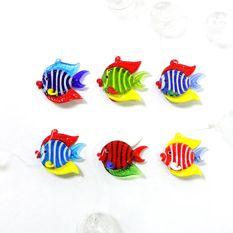 New Custom Floating Glass Tropical Fish Miniature Figurine Aquarium Decor Supplies Colorful Cute Sea Animal Tiny Statue Ornament
New Custom Floating Glass Tropical Fish Miniature Figurine Aquarium Decor Supplies Colorful Cute Sea Animal Tiny Statue Ornament