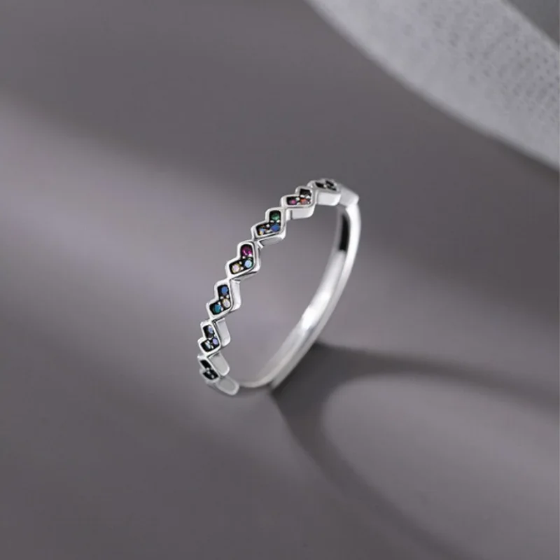 925 Love Ring Female Index Finger Rings Light Luxury Tail Ring Small Design Sensible Plain Ring Open Ring 2023
925 Love Ring Female Index Finger Rings Light Luxury Tail Ring Small Design Sensible Plain Ring Open Ring 2023