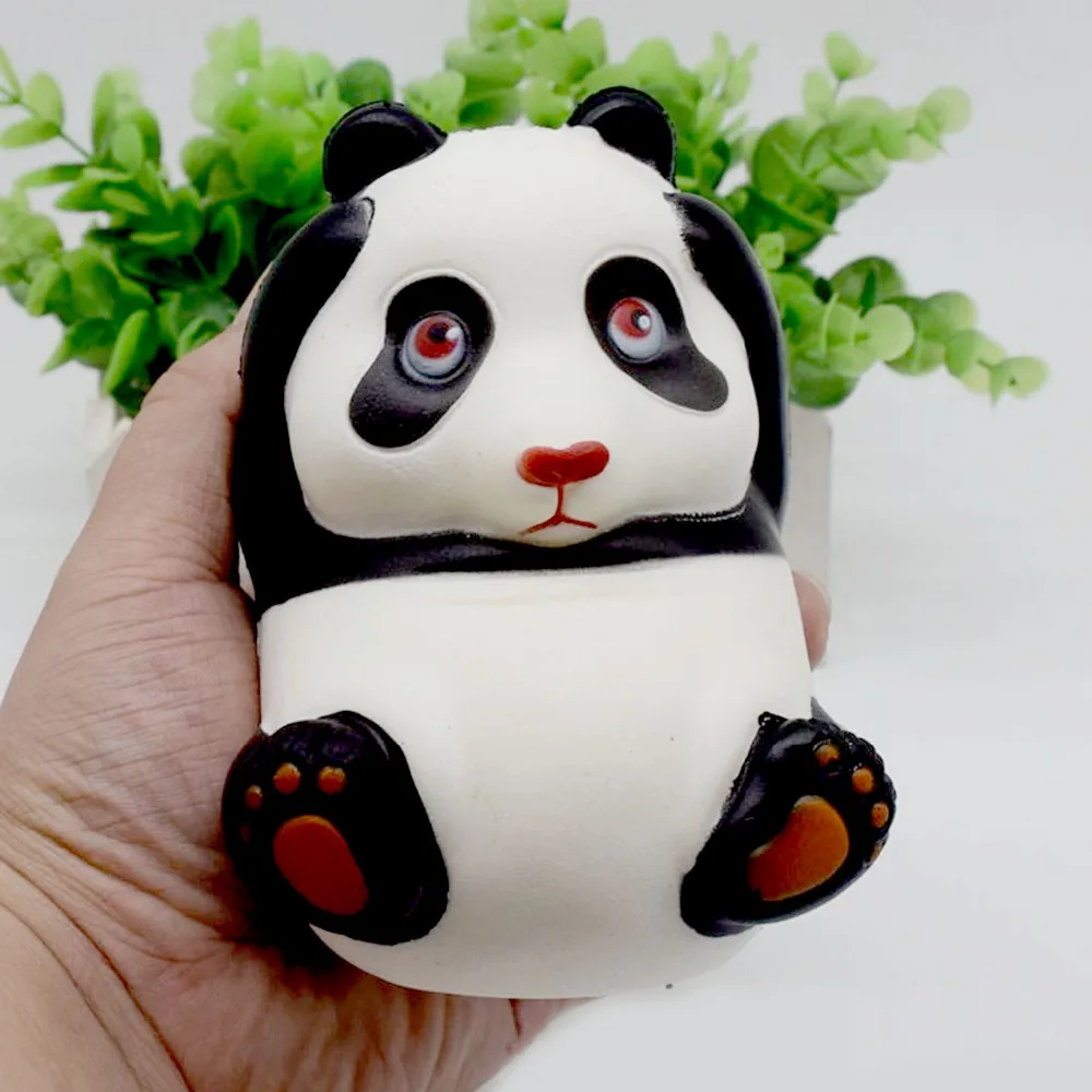 

Soft Jumbo Big Cute Kawaii Panda Squishy Squishies Animals Squeeze Toys Slow Rising for Children Adults Relieves Stress Anxiety