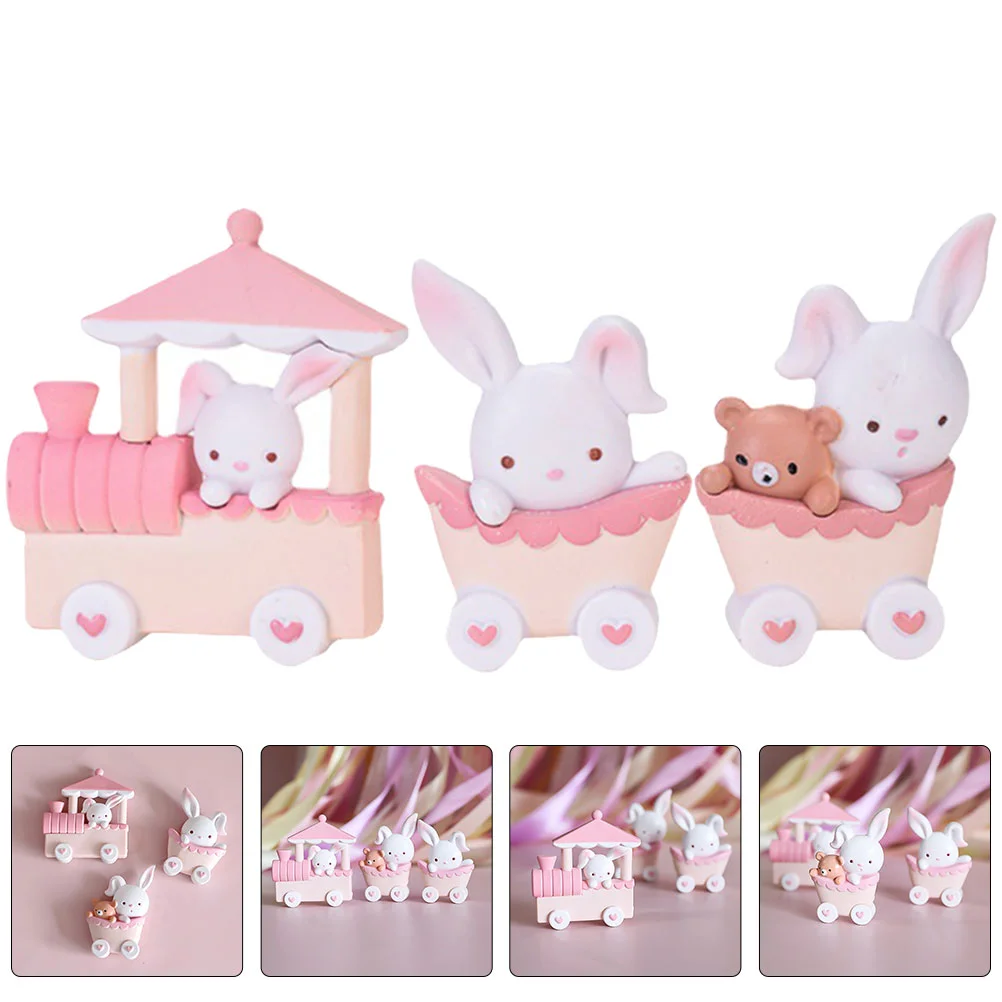 Easter Rabbit Train Bunny Figurines Decor Figurine Decorations Cupcake Miniature Spring Table The Statue Year Yoppers Figures
Easter Rabbit Train Bunny Figurines Decor Figurine Decorations Cupcake Miniature Spring Table The Statue Year Yoppers Figures