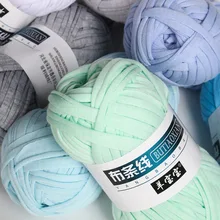 100g/Ball High Quality Soft Thick T Shirt Yarn Wool for Hand Knitting Blanket Carpet Handbag Crochet Cloth Threads for Knitting