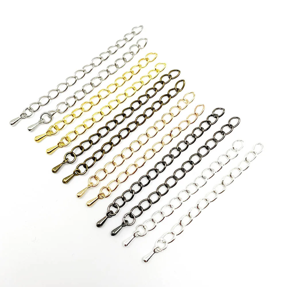 20Pcs/Bag 5-7MM Water Drop Tail Chain Copper-clad Iron Necklace Extension Chain Never Fade DIY Jewelry Accessories
20Pcs/Bag 5-7MM Water Drop Tail Chain Copper-clad Iron Necklace Extension Chain Never Fade DIY Jewelry Accessories